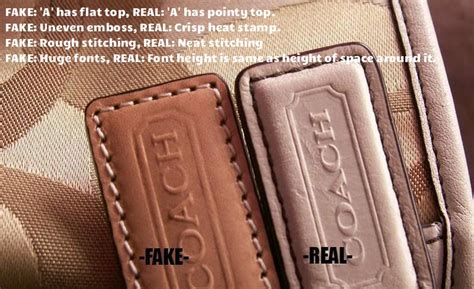 serial number coach bag fake vs real vs fake|are coach bags genuine.